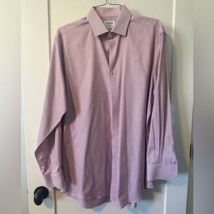 TM Lewin Mens Slim Fit Dress Shirt - Size 17 1/2